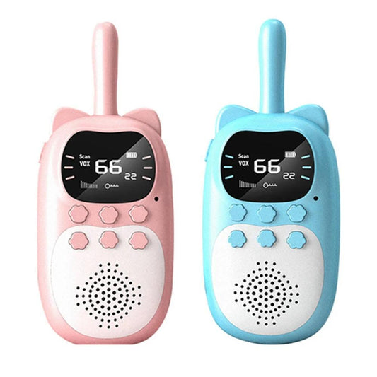 2pcs Rechargeable Kids Walkie Talkie 0
