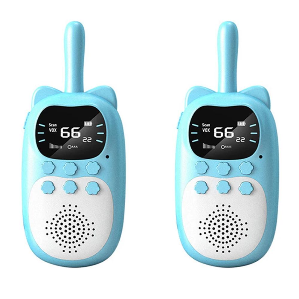 2pcs Rechargeable Kids Walkie Talkie 2