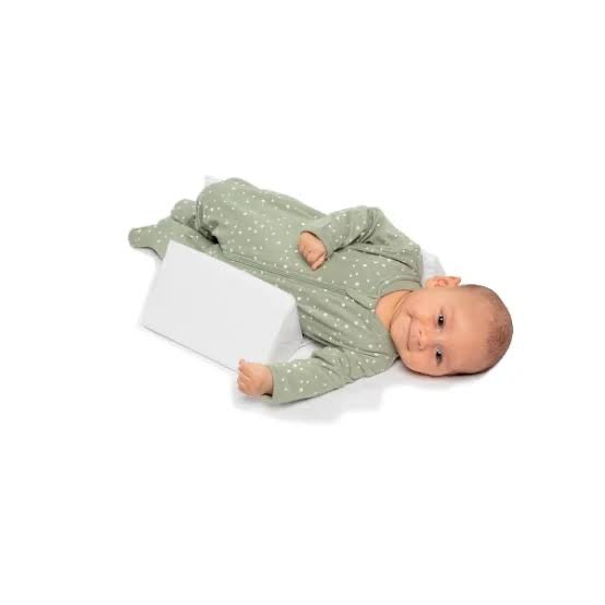 Adjustable Anti-Roll Baby Pillow for Safe Side Sleeping – Ergonomic Triangle Design with Soft Breathable Material 3