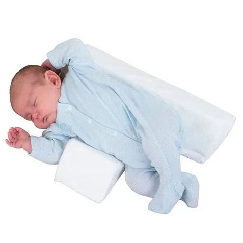 Adjustable Anti-Roll Baby Pillow for Safe Side Sleeping – Ergonomic Triangle Design with Soft Breathable Material 5