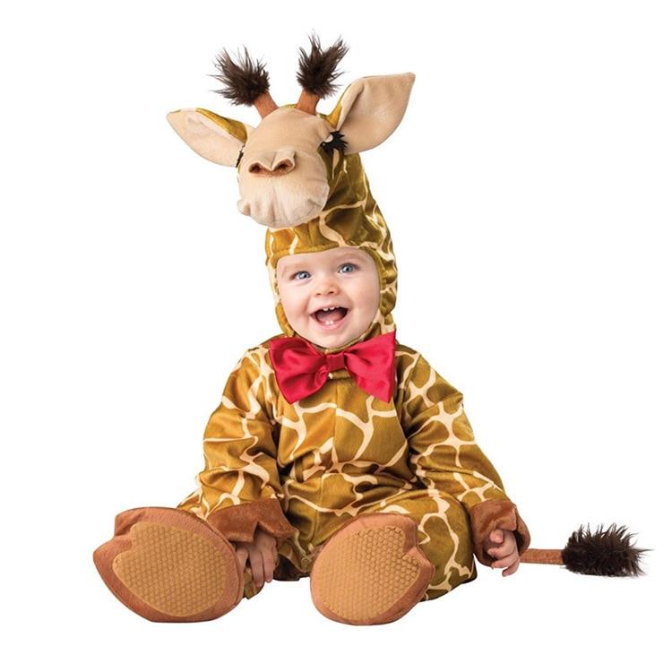 Adorable Baby Halloween Costume with Zippered Bodysuit and Booties – Soft Cotton Animal Design for Boys and Girls 10