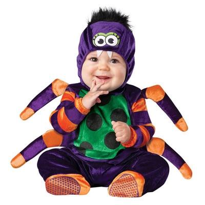 Adorable Baby Halloween Costume with Zippered Bodysuit and Booties – Soft Cotton Animal Design for Boys and Girls 12