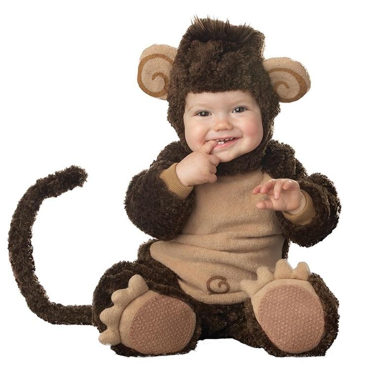 Adorable Baby Halloween Costume with Zippered Bodysuit and Booties – Soft Cotton Animal Design for Boys and Girls 14