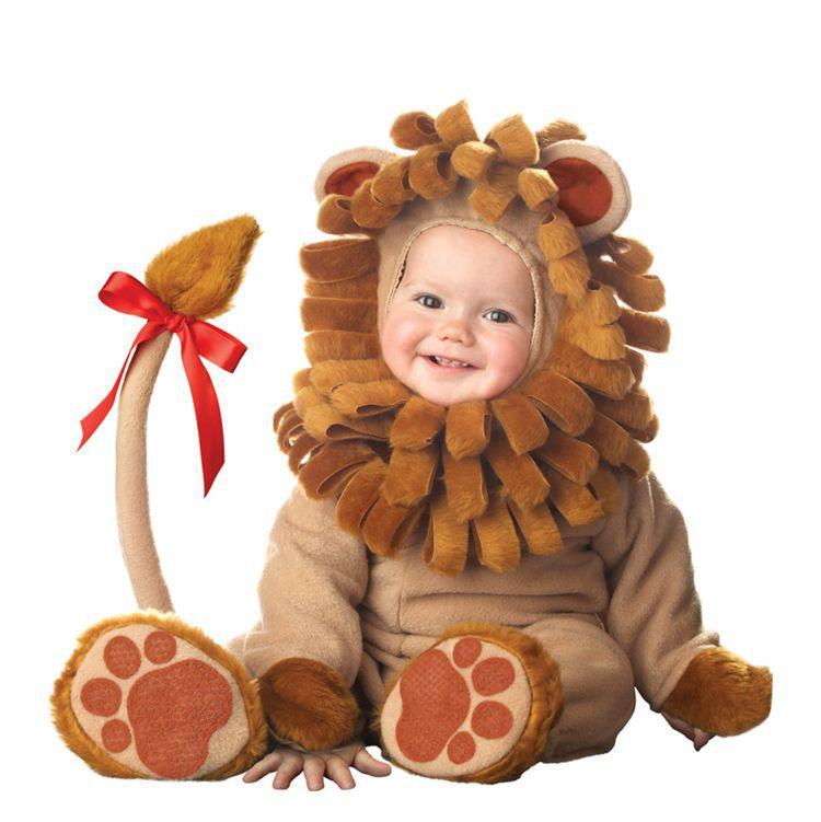 Adorable Baby Halloween Costume with Zippered Bodysuit and Booties – Soft Cotton Animal Design for Boys and Girls 4