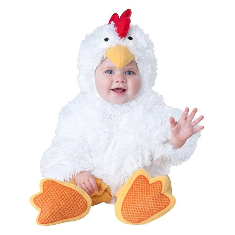 Adorable Baby Halloween Costume with Zippered Bodysuit and Booties – Soft Cotton Animal Design for Boys and Girls 5
