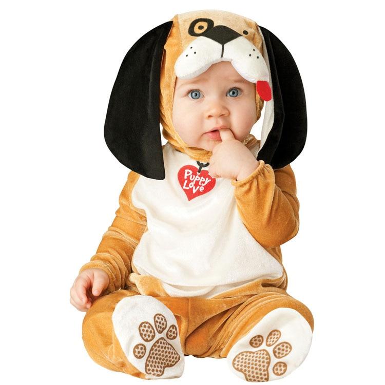 Adorable Baby Halloween Costume with Zippered Bodysuit and Booties – Soft Cotton Animal Design for Boys and Girls 6