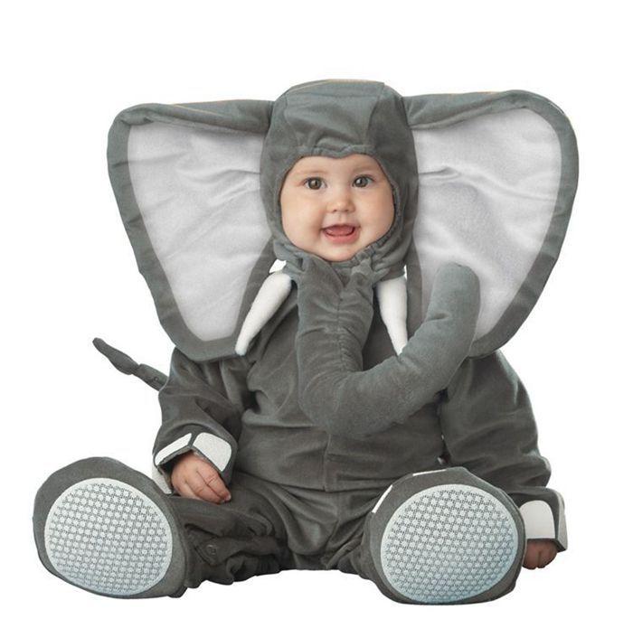 Adorable Baby Halloween Costume with Zippered Bodysuit and Booties – Soft Cotton Animal Design for Boys and Girls 8