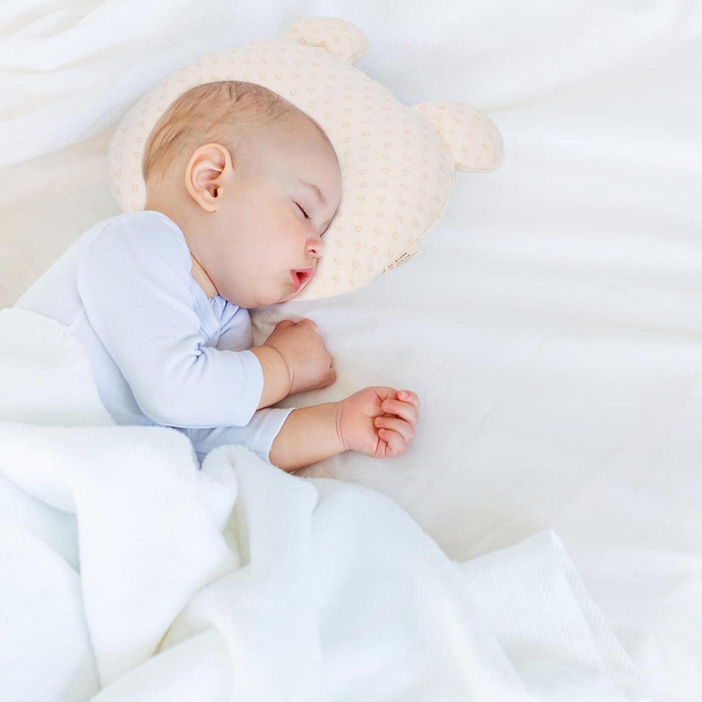 Baby Flat Head Support Pillow - SleepyTime™ 4