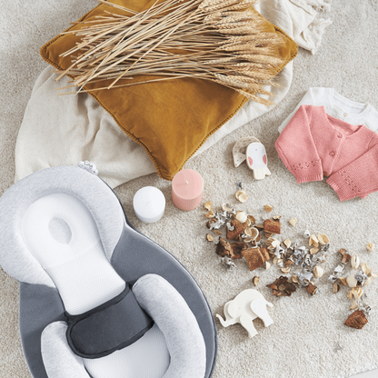 Elevated Baby Lounger for Reflux Relief – Soft Bamboo Fabric, Lightweight and Portable, Pediatrician-Approved Design 3