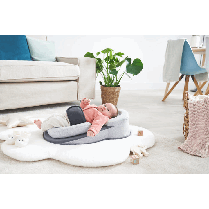 Elevated Baby Lounger for Reflux Relief – Soft Bamboo Fabric, Lightweight and Portable, Pediatrician-Approved Design 5