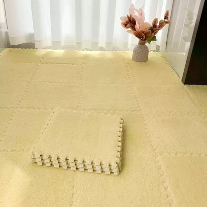 Fluffy Interlocking Floor Mats – Washable Non-Slip EVA Foam for Safe Play Areas – Customizable Sizes and Vibrant Colors 0
