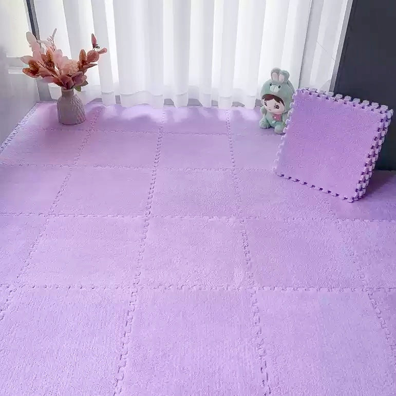 Fluffy Interlocking Floor Mats – Washable Non-Slip EVA Foam for Safe Play Areas – Customizable Sizes and Vibrant Colors 20