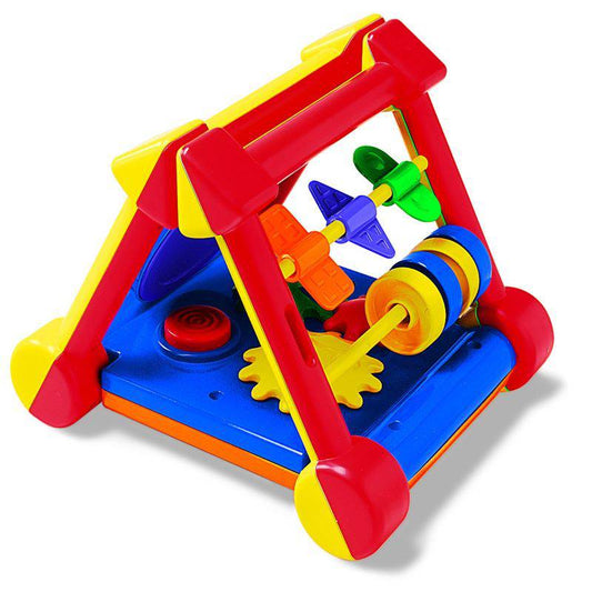 Foldable Baby Activity Center with 5-Sided Sensory Play Mat - Engaging Infant Play Gym for Motor Skill Development 0