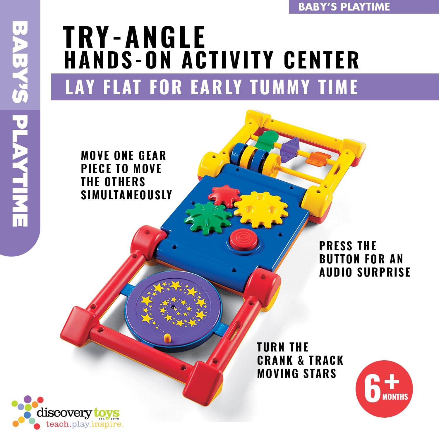 Foldable Baby Activity Center with 5-Sided Sensory Play Mat - Engaging Infant Play Gym for Motor Skill Development 2