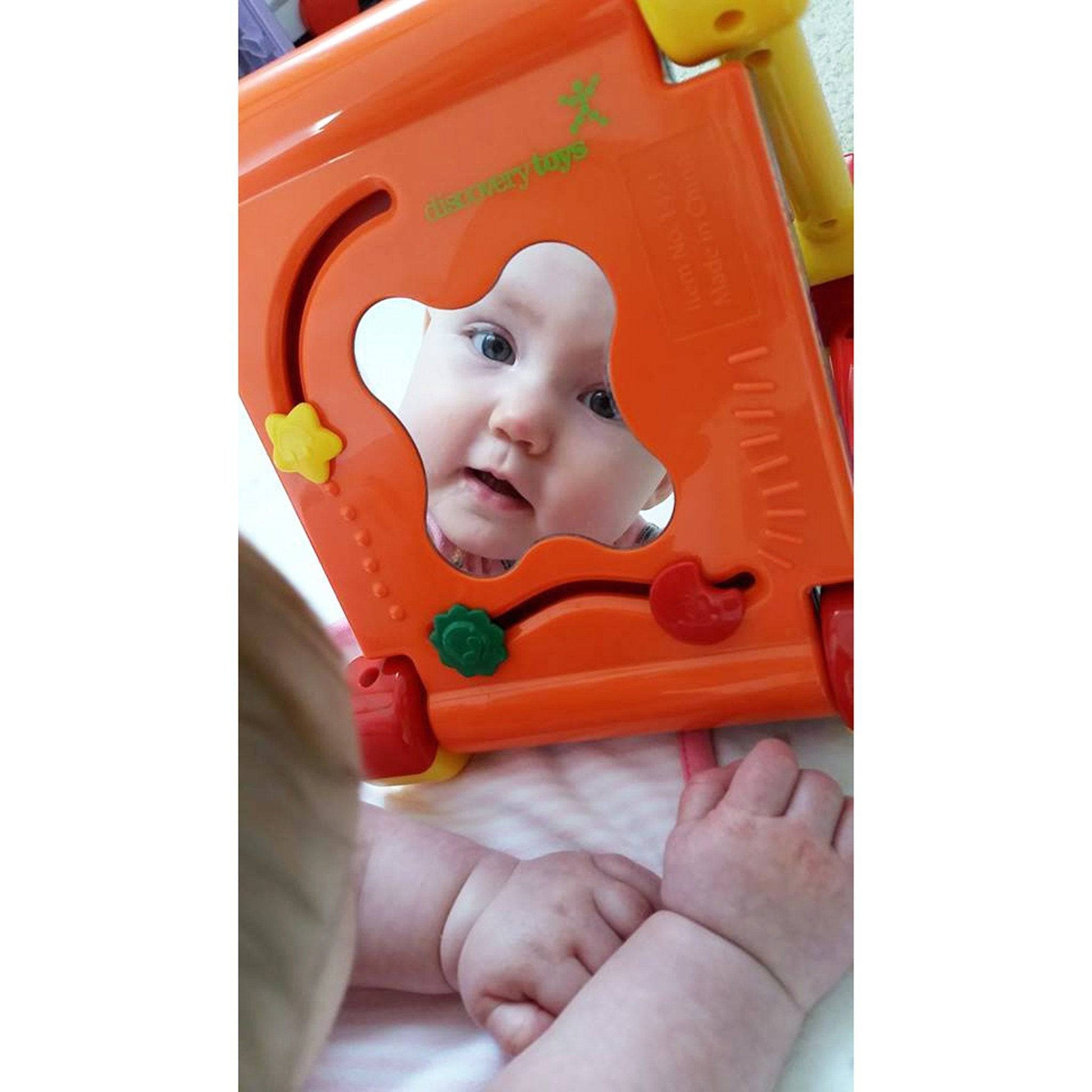Foldable Baby Activity Center with 5-Sided Sensory Play Mat - Engaging Infant Play Gym for Motor Skill Development 6