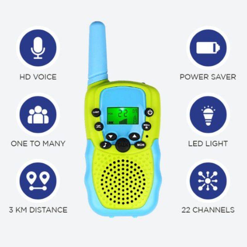 Kids Walkie Talkie (3-Piece Set) 3