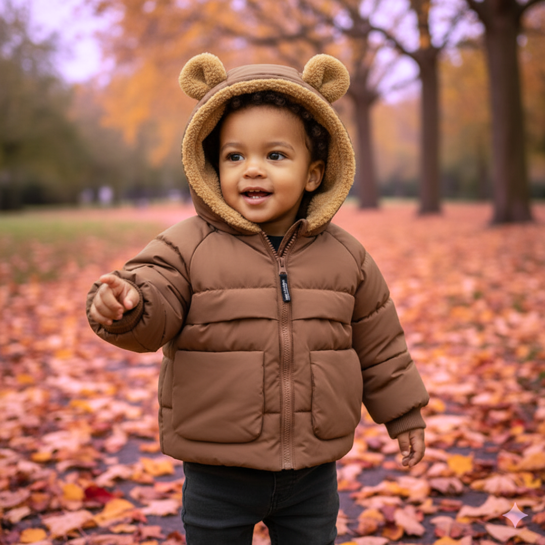 Lightweight Insulated Kids Jacket with Hood – Warm Boys Winter Coat or Girls Coats for Ages 2-7 1