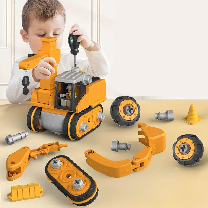 Master Builder Engineer Set – Safe Construction Toy for Kids, Building Toys for 5 Year Olds with Easy-to-Use Tools 0