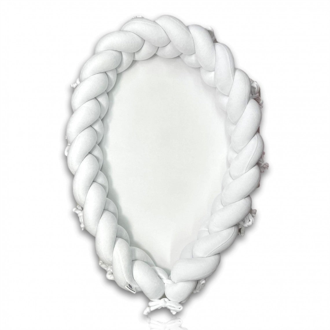 Plaited Cotton Velvet Baby Nest with Hypoallergenic Filling – Cozy Newborn Sleep Pod for Safe Rest and Play 10