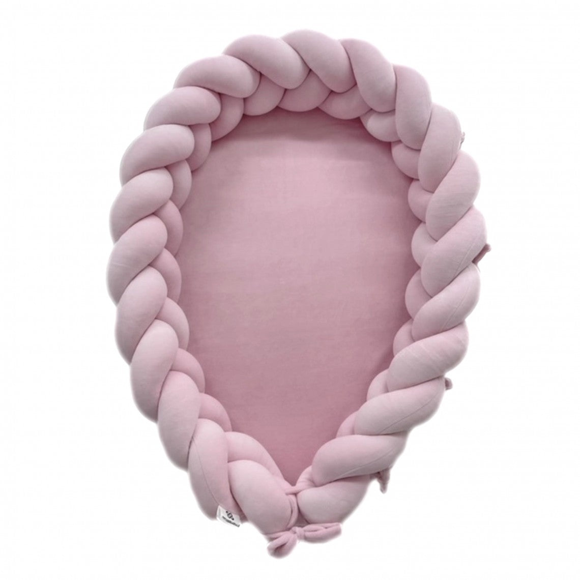 Plaited Cotton Velvet Baby Nest with Hypoallergenic Filling – Cozy Newborn Sleep Pod for Safe Rest and Play 12