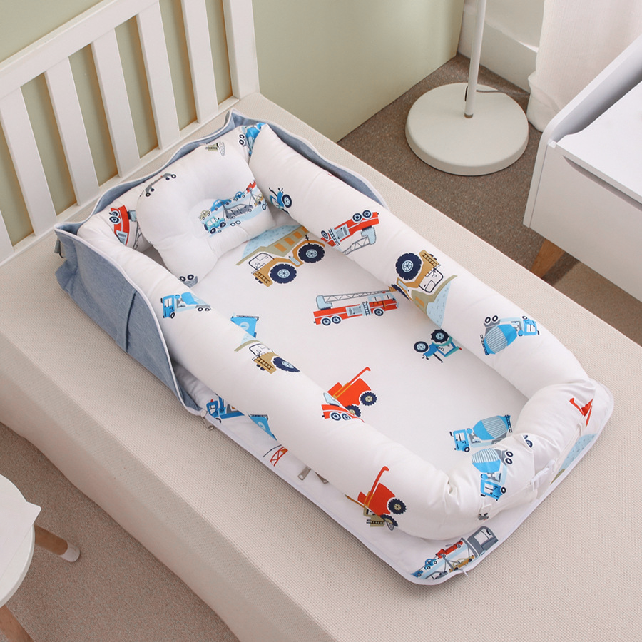 Portable Baby Lounger Pillow – Lightweight Memory Foam Newborn Lounger for Comfortable Rest and Travel 11