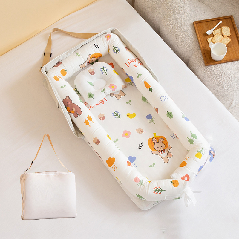 Portable Baby Lounger Pillow – Lightweight Memory Foam Newborn Lounger for Comfortable Rest and Travel 16