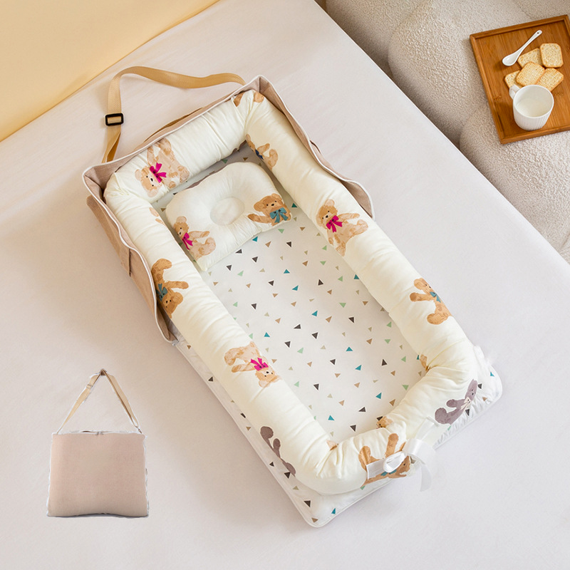 Portable Baby Lounger Pillow – Lightweight Memory Foam Newborn Lounger for Comfortable Rest and Travel 17