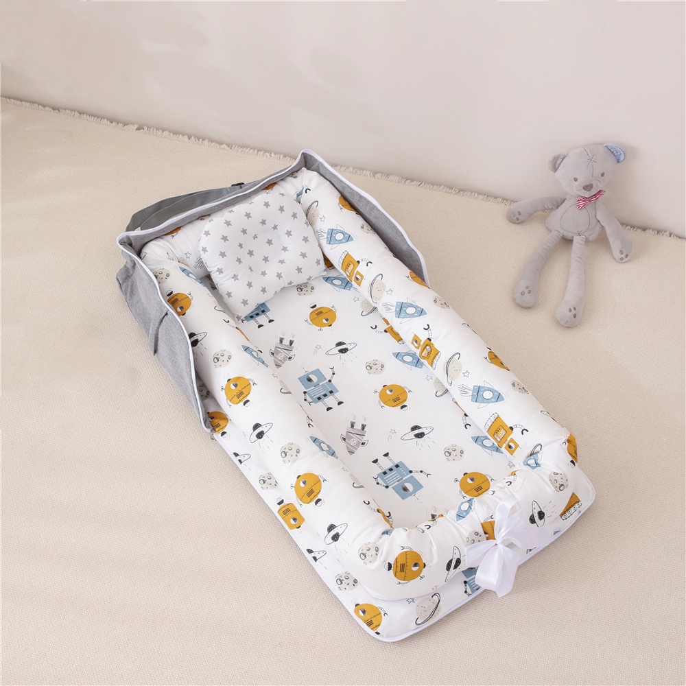 Portable Baby Lounger Pillow – Lightweight Memory Foam Newborn Lounger for Comfortable Rest and Travel 19