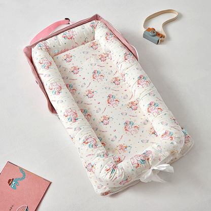 Portable Baby Lounger Pillow – Lightweight Memory Foam Newborn Lounger for Comfortable Rest and Travel 2