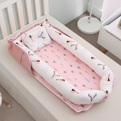 Portable Baby Lounger Pillow – Lightweight Memory Foam Newborn Lounger for Comfortable Rest and Travel 23