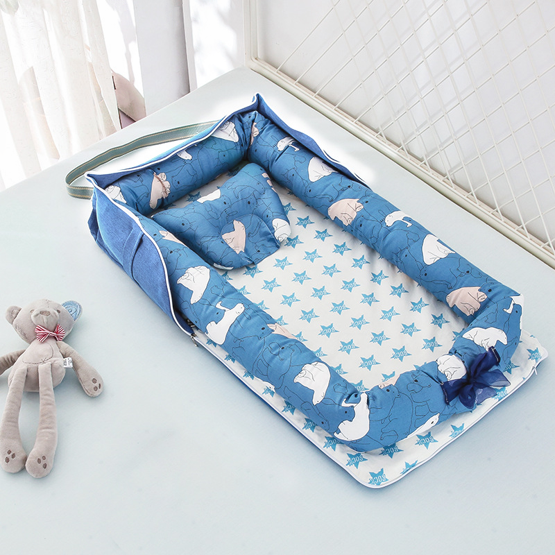 Portable Baby Lounger Pillow – Lightweight Memory Foam Newborn Lounger for Comfortable Rest and Travel 3
