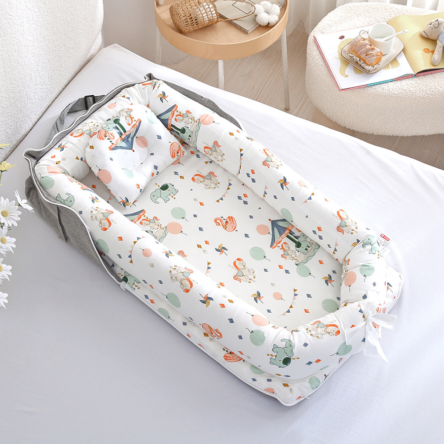 Portable Baby Lounger Pillow – Lightweight Memory Foam Newborn Lounger for Comfortable Rest and Travel 35
