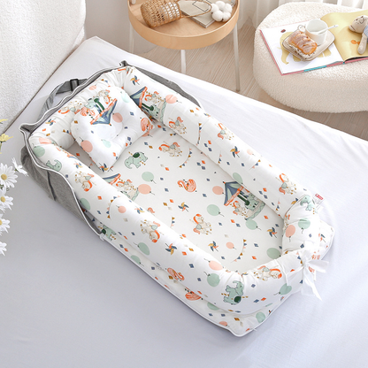Portable Baby Lounger Pillow – Lightweight Memory Foam Newborn Lounger for Comfortable Rest and Travel 35