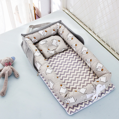 Portable Baby Lounger Pillow – Lightweight Memory Foam Newborn Lounger for Comfortable Rest and Travel 39