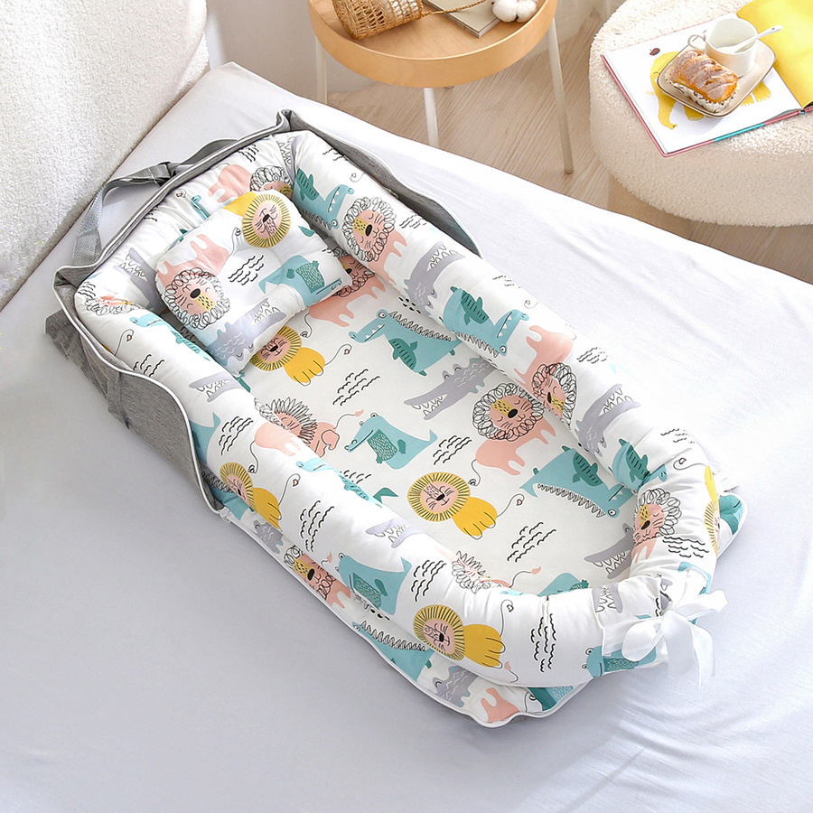 Portable Baby Lounger Pillow – Lightweight Memory Foam Newborn Lounger for Comfortable Rest and Travel 7