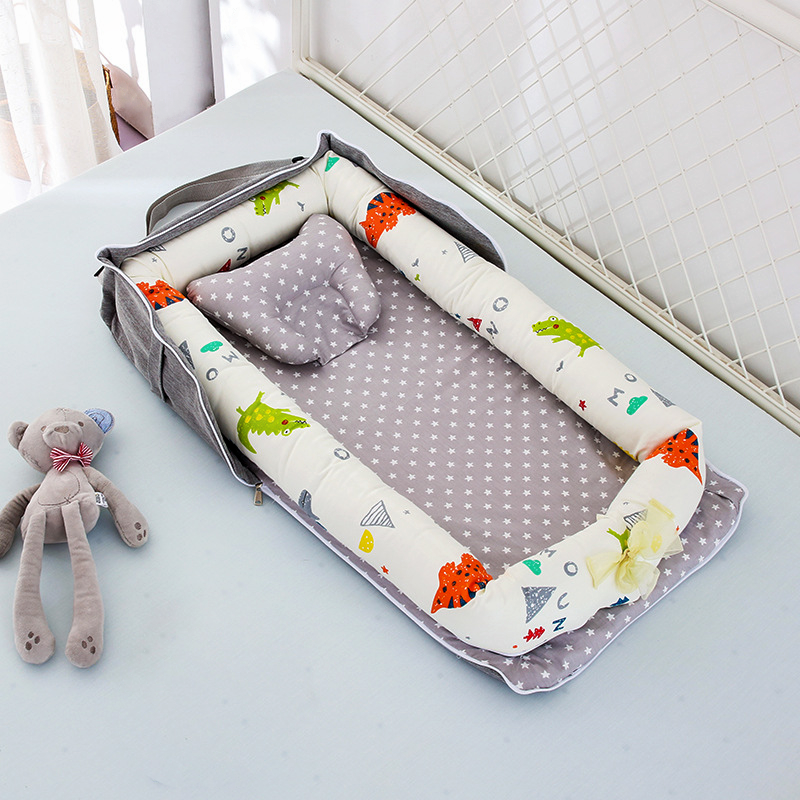 Portable Baby Lounger Pillow – Lightweight Memory Foam Newborn Lounger for Comfortable Rest and Travel 9