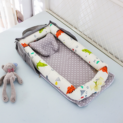 Portable Baby Lounger Pillow – Lightweight Memory Foam Newborn Lounger for Comfortable Rest and Travel 9