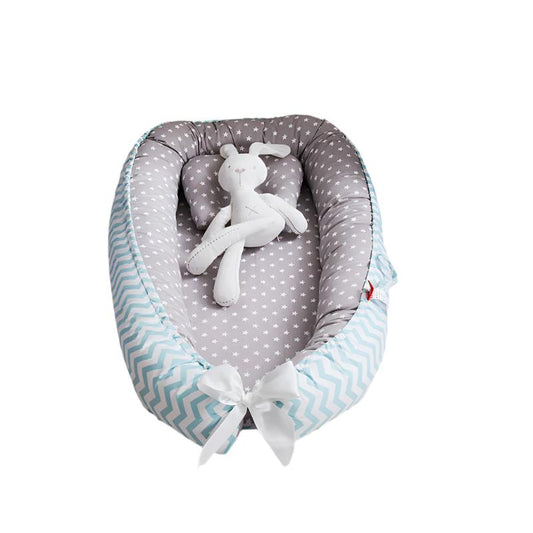 Portable Baby Travel Pillow – Ergonomic Design, Soft Breathable Fabric, Adjustable Support for Cozy Sleep Anywhere 1