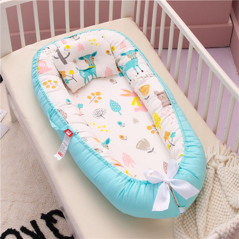Portable Baby Travel Pillow – Ergonomic Design, Soft Breathable Fabric, Adjustable Support for Cozy Sleep Anywhere 2