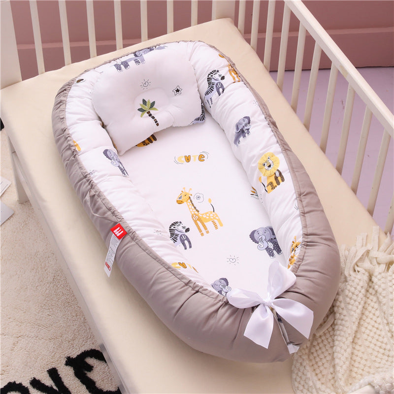 Portable Baby Travel Pillow – Ergonomic Design, Soft Breathable Fabric, Adjustable Support for Cozy Sleep Anywhere 5