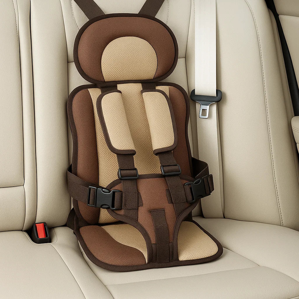 Portable Child Car Safety Seat – Lightweight Foldable Booster for Ages 1-5 with 5-Point Harness and Easy Install 11