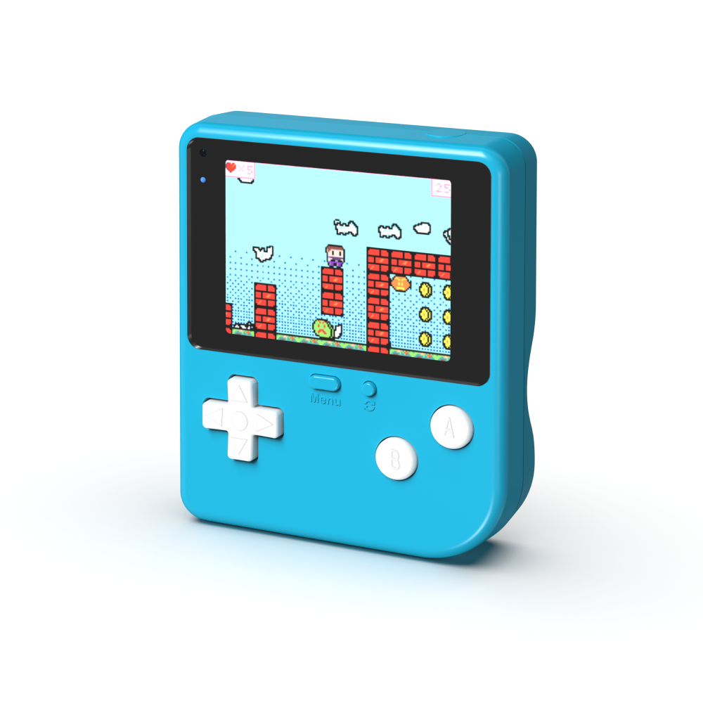 Retro Arcade Game Programming Machine for Kids – Supports Block Programming and Python, 2.4-Inch Display, Portable Design 3