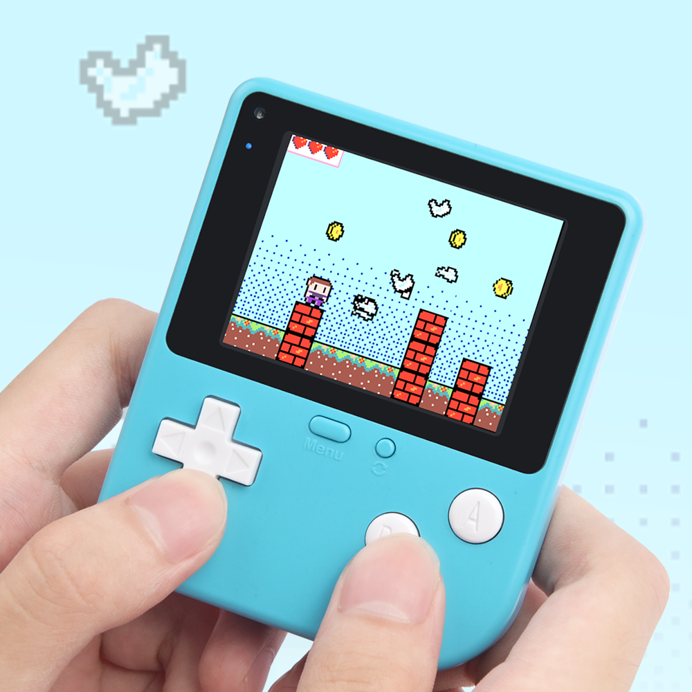 Retro Arcade Game Programming Machine for Kids – Supports Block Programming and Python, 2.4-Inch Display, Portable Design 5