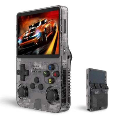 Retro Handheld Gaming Console with 25,000 Games – 3.5-Inch IPS Screen and Dual Joystick Control for Portable Gaming 0