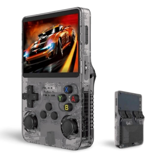 Retro Handheld Gaming Console with 25,000 Games – 3.5-Inch IPS Screen and Dual Joystick Control for Portable Gaming 0