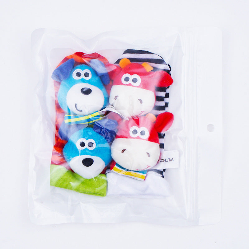 Sensory Baby Plush Socks and Wristband 7