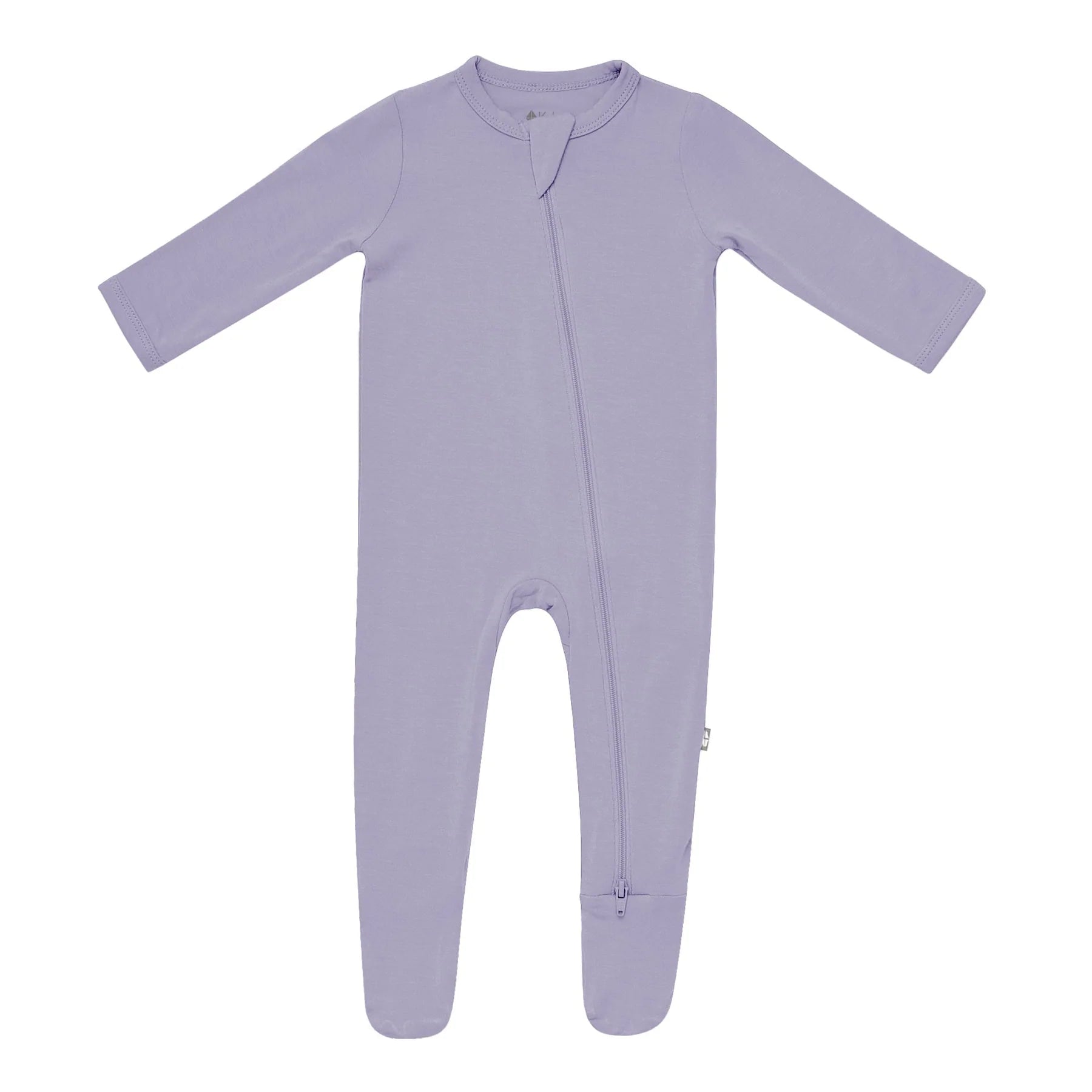 Soft Bamboo Rayon Zippered Baby Footie with Grips for 6-12 Months – Modern Earthy Colors, Stretchy and Breathable Design 10