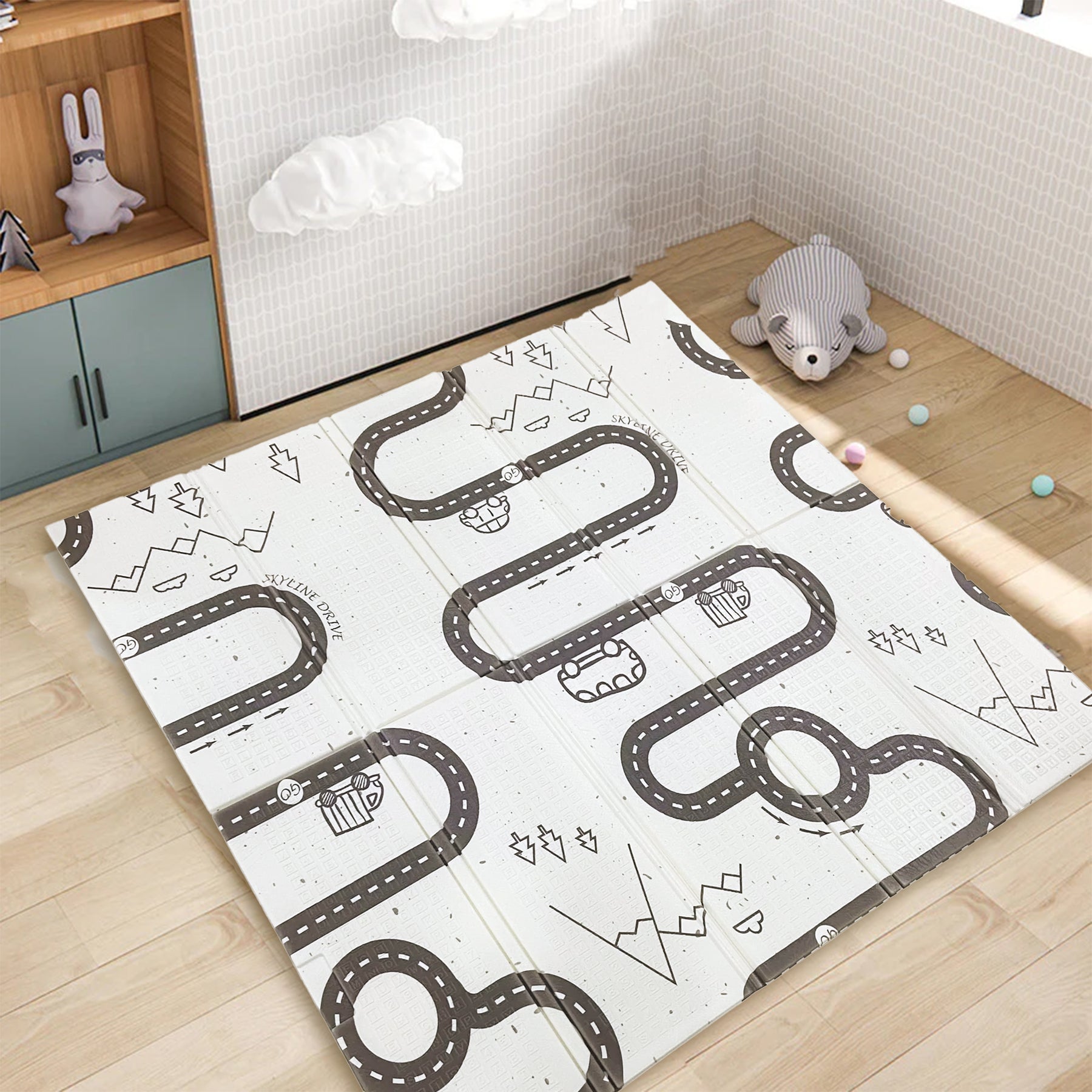 Soft Foam Baby Play Mat for Playpen – Safe, Comfortable, and Easy to Clean, 60 x 40 Inches 17