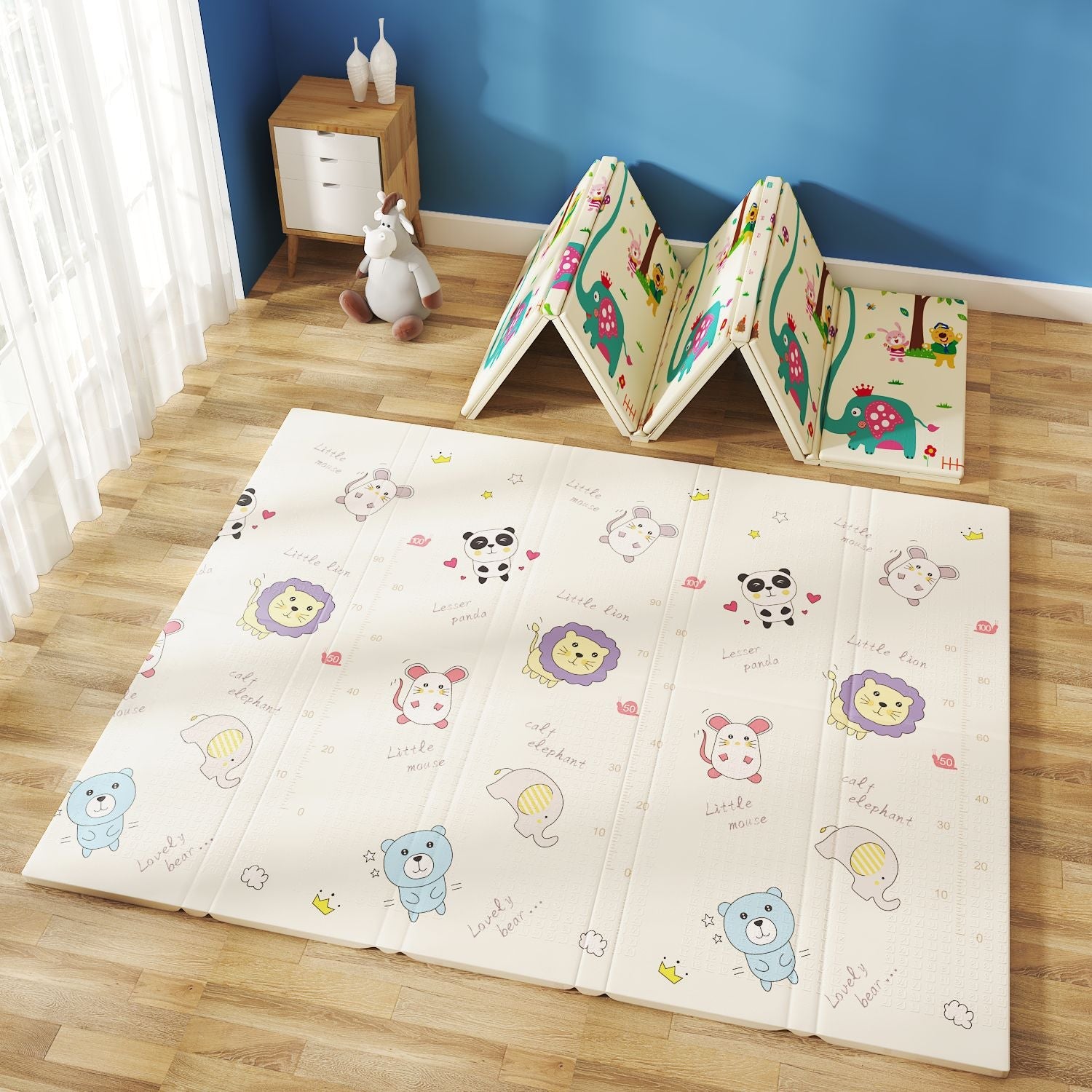 Soft Foam Baby Play Mat for Playpen – Safe, Comfortable, and Easy to Clean, 60 x 40 Inches 18