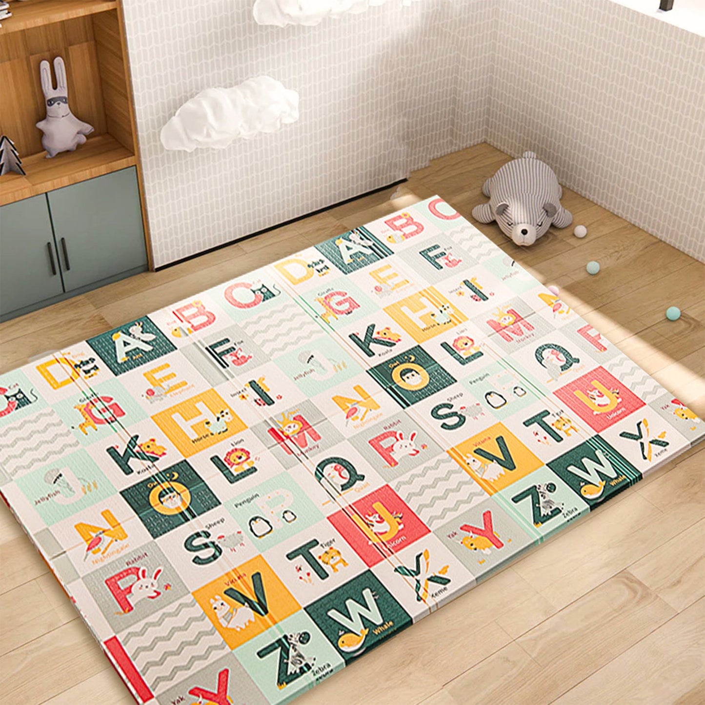 Soft Foam Baby Play Mat for Playpen – Safe, Comfortable, and Easy to Clean, 60 x 40 Inches 19